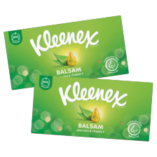 Alle Kleenex zakdoekjes of tissues